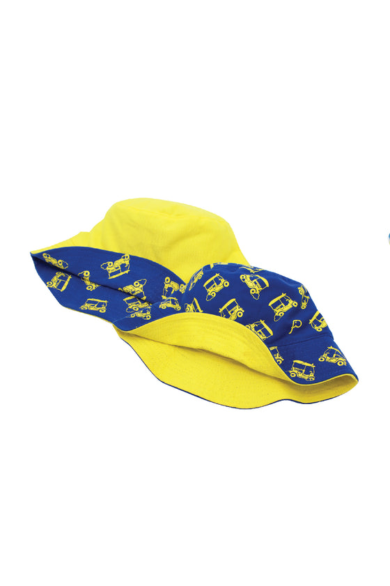 ELEPH HAT TUK TUK - Free size : Blue/Yellow