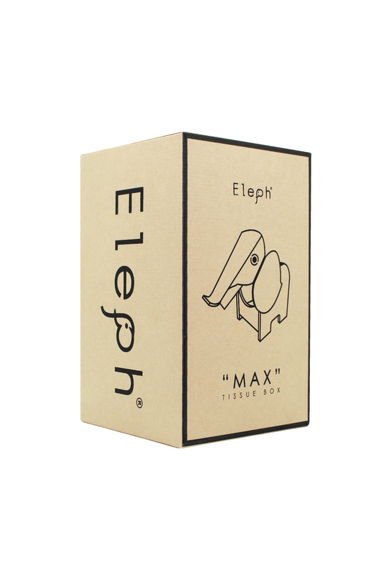 ELEPH MAX TISSUE BOX : White