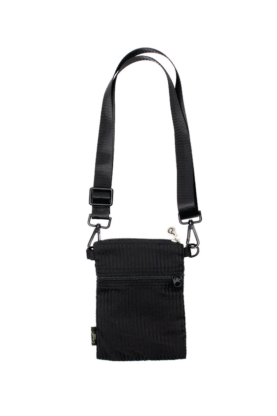 ELEPH ORIGAMI MOBILE BAG PLEAT : Black