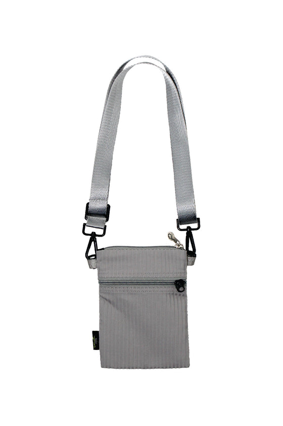 ELEPH ORIGAMI MOBILE BAG PLEAT : Grey