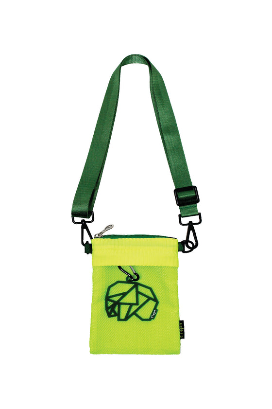 ELEPH ORIGAMI MOBILE BAG PLEAT : Lime