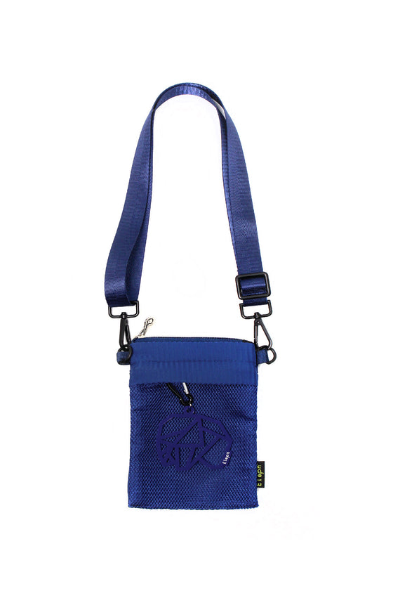 ELEPH ORIGAMI MOBILE BAG PLEAT : Navy