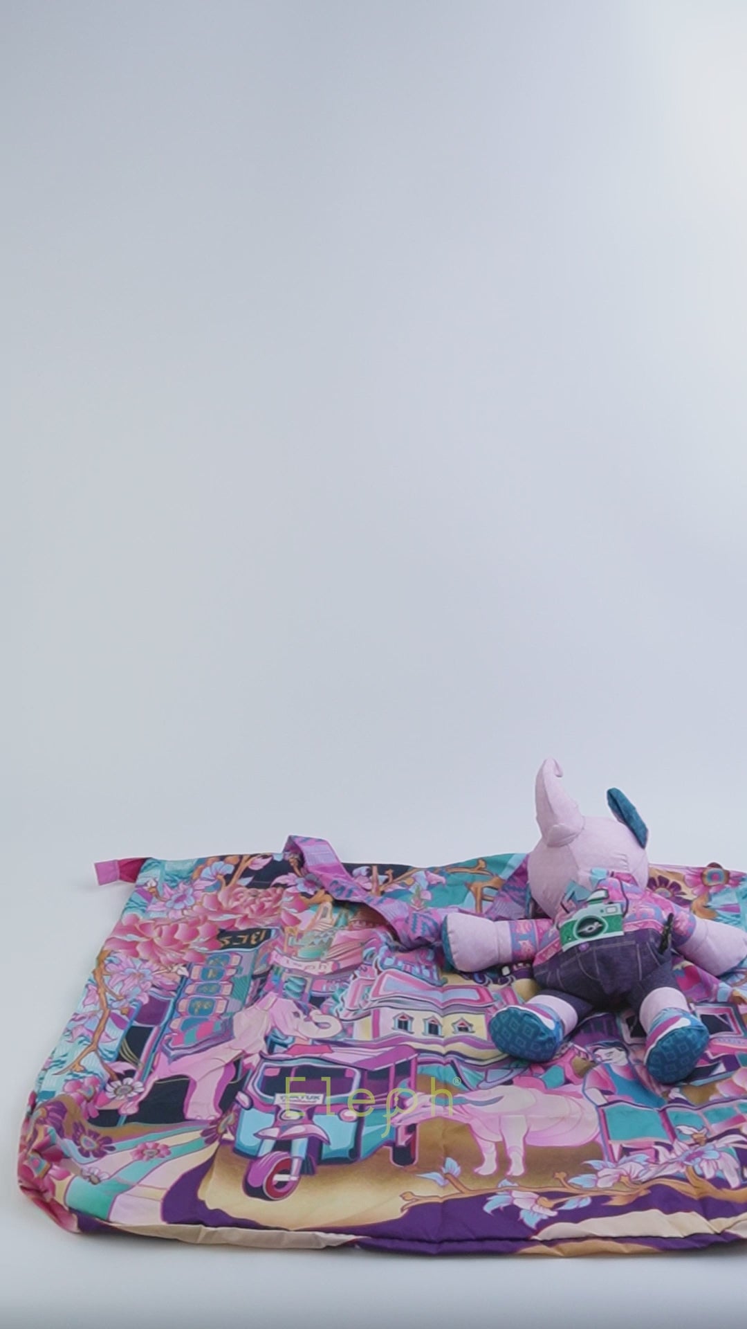 ELEPH THAILAND - L : Pink / Turquoise