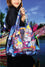 Eleph Origami Heritage Easy Bag L - Chang Pak Tai : Blue/Pink