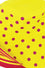 ELEPH DOT/STRIPE REVERSIBLE HAT : Yellow/Pink
