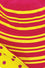 ELEPH DOT/STRIPE REVERSIBLE HAT : Yellow/Pink