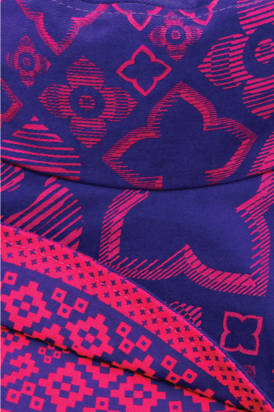 ELEPH KRAJUNG/KHID REVERSIBLE HAT : Pink/Purple