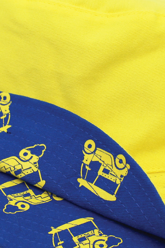 ELEPH HAT TUK TUK - Free size : Blue/Yellow