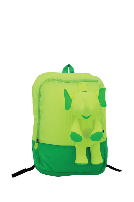 ELEPH FOLDABLE PLEAT - BACKPACK 2 : Lime / Green