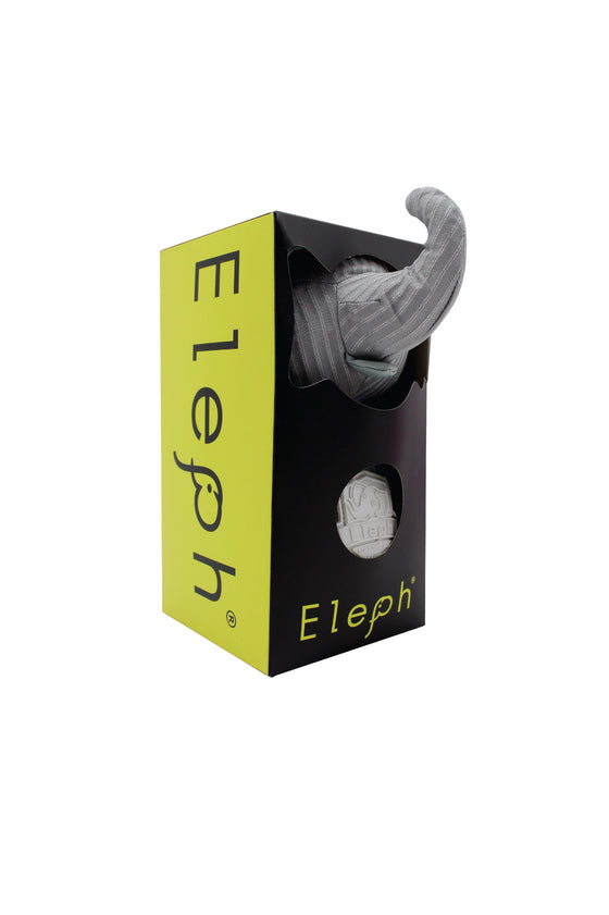 ELEPH FOLDABLE PLEAT LUREX - TOTE L : Grey / Silver