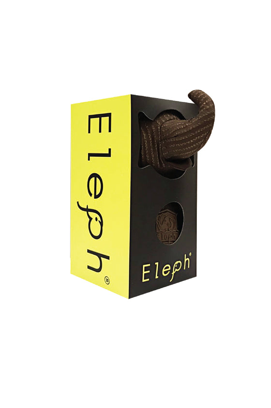 ELEPH FOLDABLE PLEAT LUREX - TOTE L : Brown / Gold