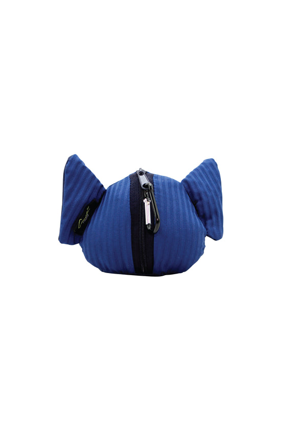 ELEPH FOLDABLE PLEAT - POUCH : Navy