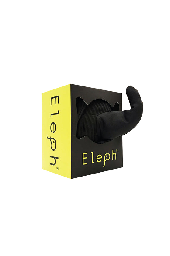 ELEPH FOLDABLE PLEAT - TOTE S :  Black / Black