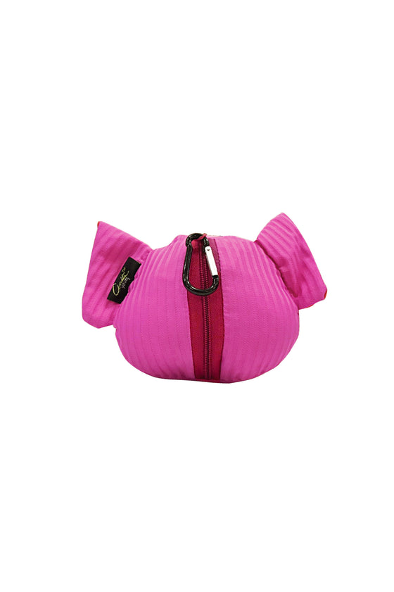 ELEPH FOLDABLE PLEAT - TOTE S :  Pink / Red
