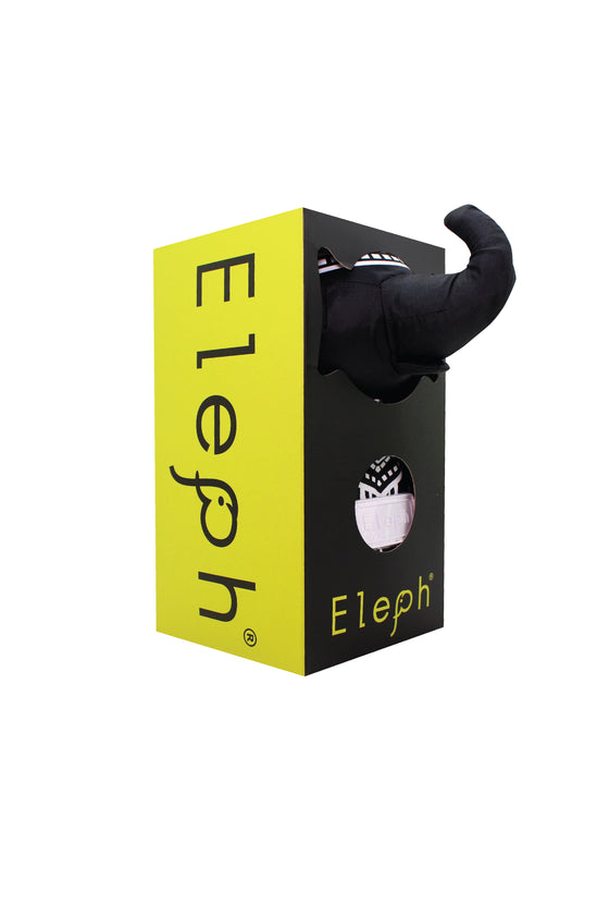 ELEPH CHALU - L : Black / White