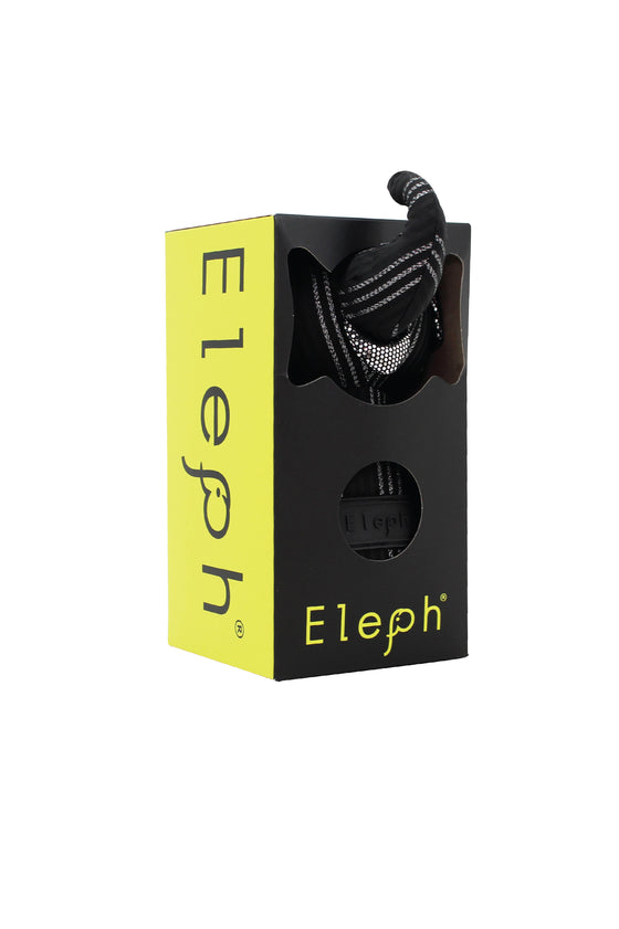 ELEPH FOLDABLE PLEAT 3 STRIPE - L : Black / Grey