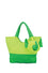 ELEPH FOLDABLE PLEAT - TOTE S :  Lime / Green