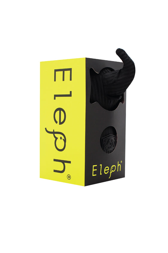 ELEPH FOLDABLE PLEAT - TOTE L :  Black