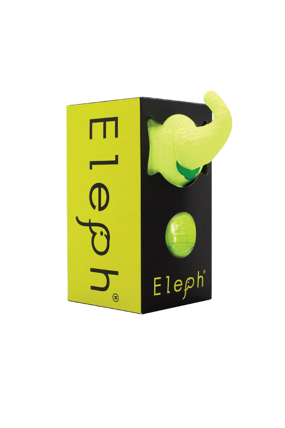 ELEPH FOLDABLE PLEAT - TOTE L :  Lime