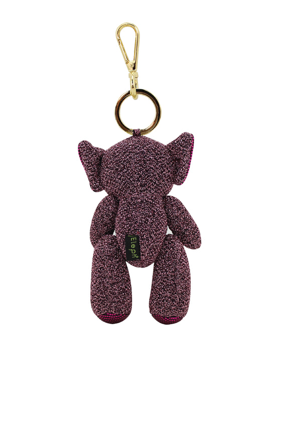 ELEPH GLIT DOLL KEY RING : Pink