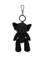 ELEPH PLEAT DISCO DOLL KEY RING : Black