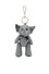 ELEPH PLEAT DISCO DOLL KEY RING : Grey