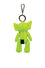 ELEPH PLEAT DISCO DOLL KEY RING : Lime