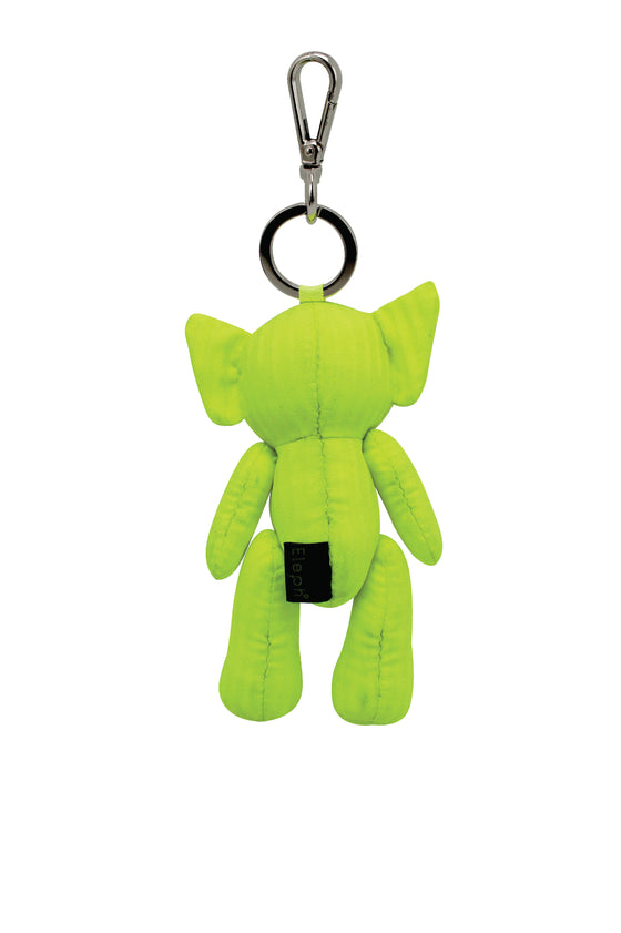 ELEPH PLEAT DISCO DOLL KEY RING : Lime