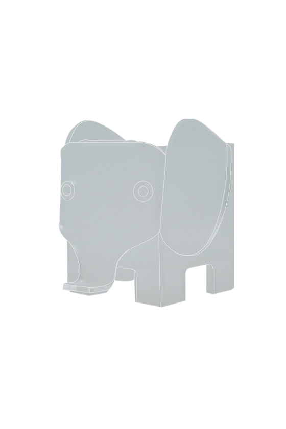 ELEPH ALL PURPOSE BOX : White