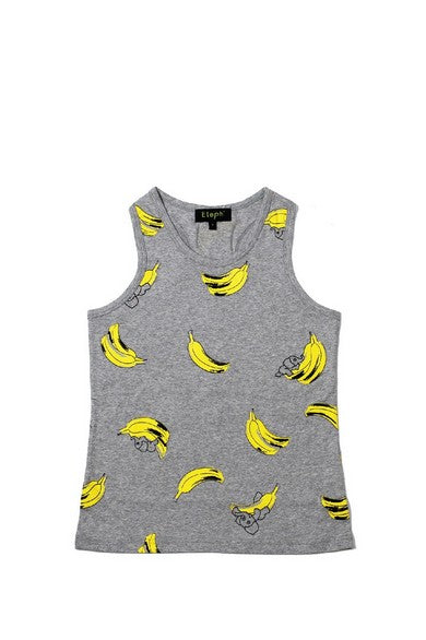 ELEPH TANKTOP BANANA : Grey