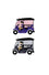 TUK TUK POSTCARD WITH MAGNETS : Pink / Purple