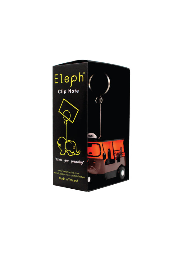 TUK TUK CLIPNOTE RESIN : Orange / Brown