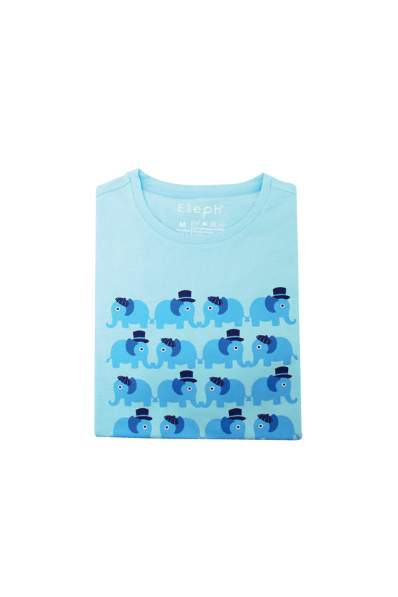 ELEPH T-SHIRT 4X5 : Blue
