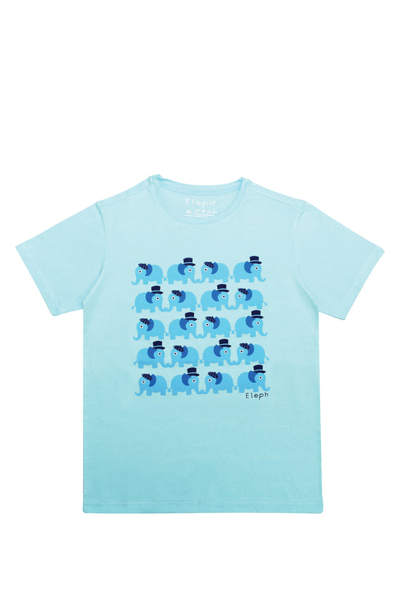 ELEPH T-SHIRT 4X5 : Blue