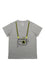 ELEPH T-SHIRT CAMERA : Grey / Lime