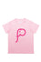 ELEPH T-SHIRT LOGO : Light Pink/Pink