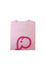 ELEPH T-SHIRT LOGO : Light Pink/Pink