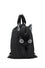 ELEPH FOLDABLE PLEAT LUREX - BACKPACK : Black/ Silver