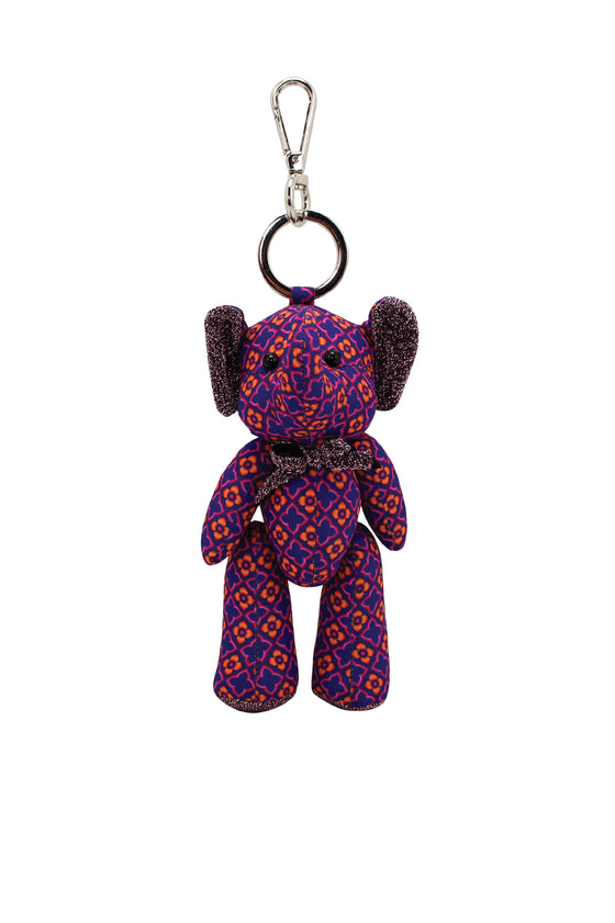 ELEPH DOLL KEY RING KAJUNG : Purple/ Pink, Onange