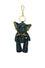 ELEPH DOLL KEY RING MUDMEE : Olive / Blue, Yellow