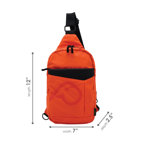 ELEPH LOGO - CROSS BODY : Orange