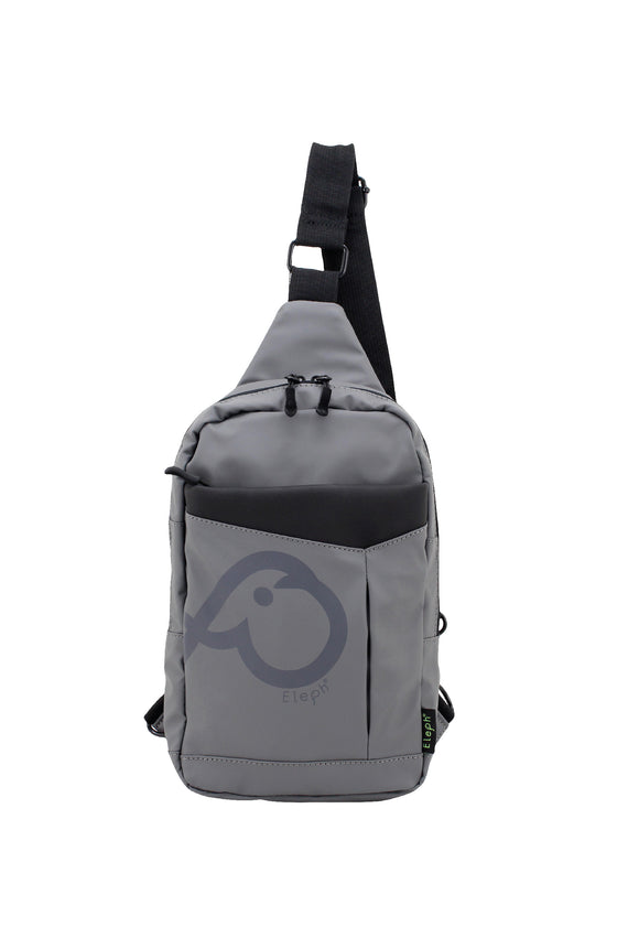 ELEPH LOGO - CROSS BODY : Grey