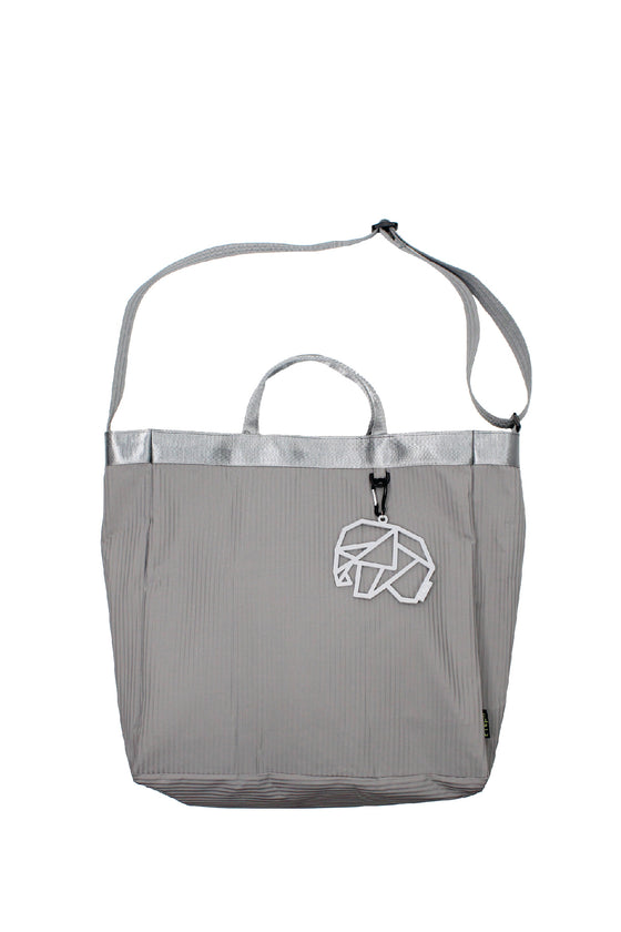 ELEPH WORKING BAG PLEAT - L  : Grey