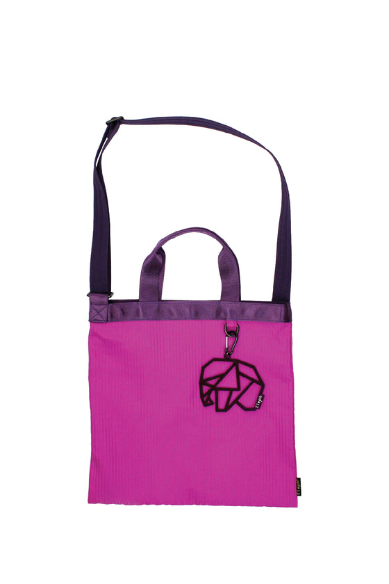 ELEPH ANDY TOTE PLEAT - M  : Pink