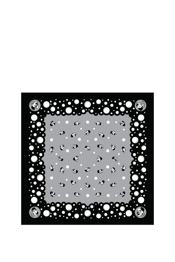 ELEPH WRAPCLOTH - Bubble 50x50cm. : Grey